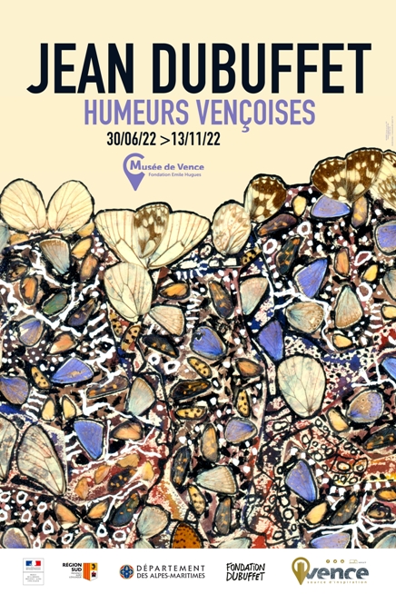 Jean Dubuffet, humeurs Vençoises