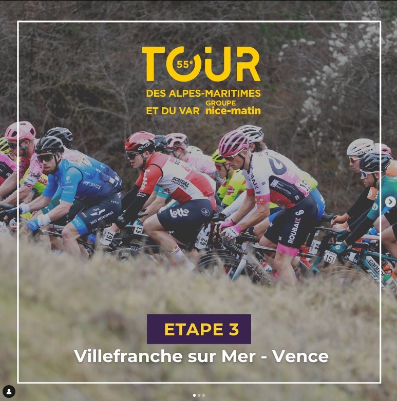 Cyclisme : Le Tour des Alpes Maritimes et du Var – Etape finale à Vence le dimanche 19 février