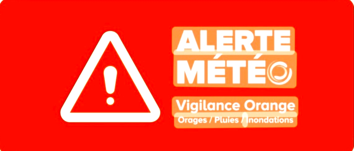 Vigilance orange  » pluies-inondations : limitez vos déplacements !