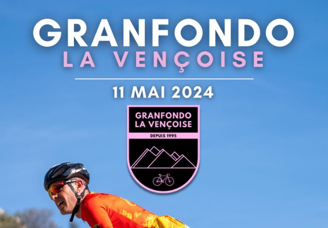 GRANFONDO – La Vençoise : le 11 mai 2024