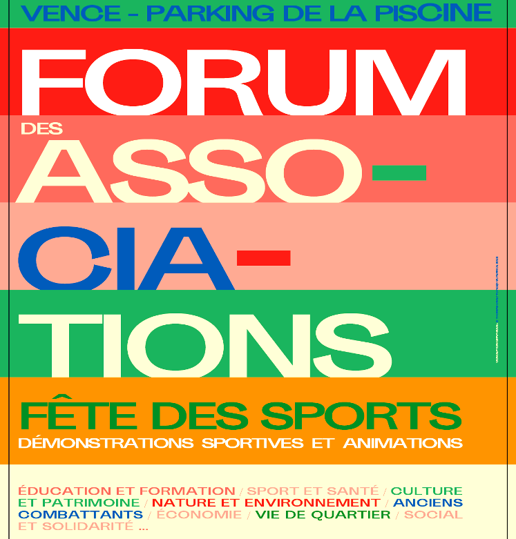 Forum des Associations & Fête des Sports 6 & 7 Septembre 2024