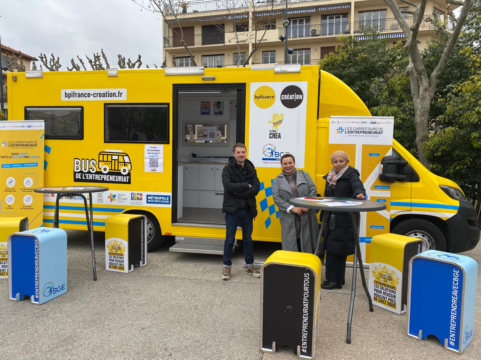 BUS ENTREPRENEURIAT POUR TOUS