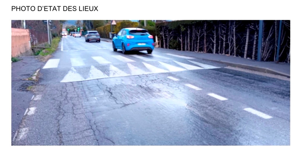 M 36 Route de Cagnes : rénovation des plateaux traversants M 36 Route de Cagnes : rénovation des plateaux traversants