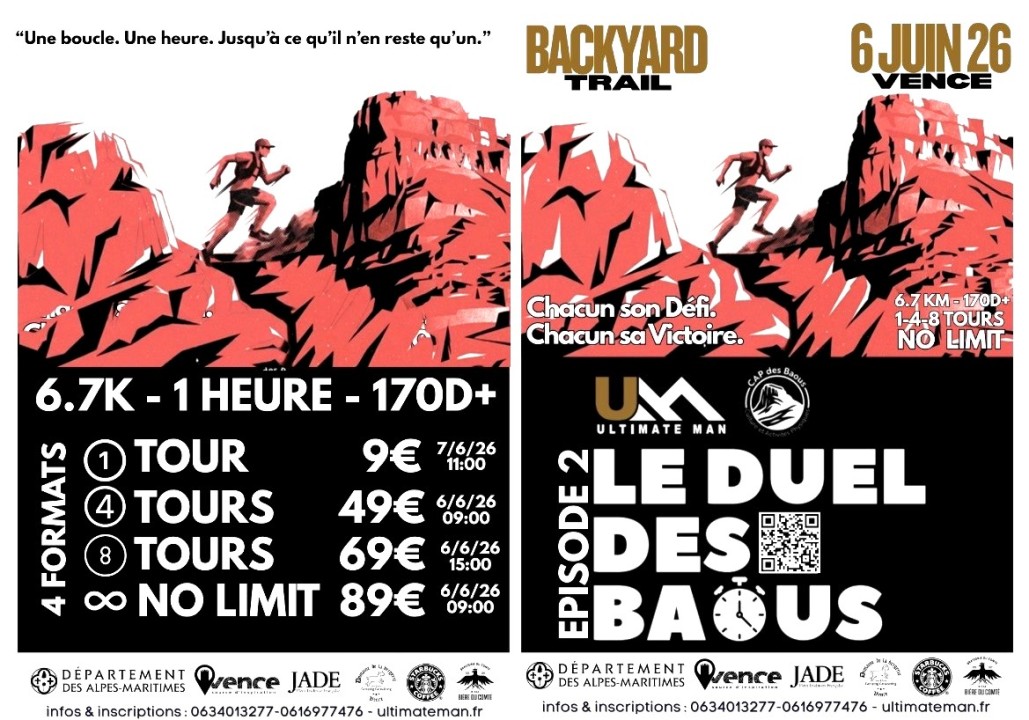 Ultimate Man, Duel des Baous : le 6 juin à Vence Ultimate Man, Duel des Baous : le 6 juin à Vence
