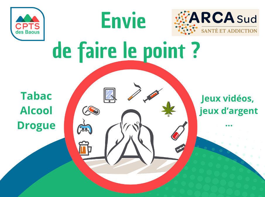 Addictologie, nouvelles dates de permanences